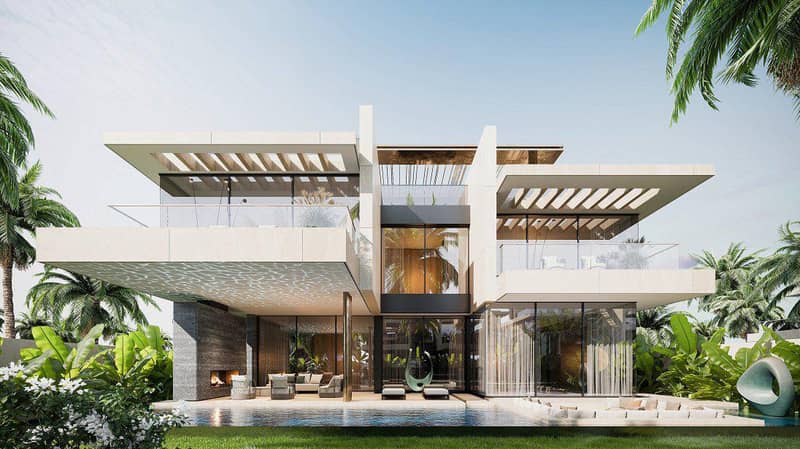 Новый комплекс меблированных вилл Mira Villas by Bentley Home с лагуной, Meydan, Дубай, ОАЭ — фото 3