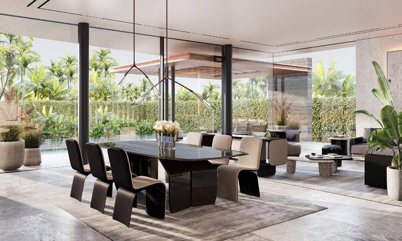 Новый комплекс меблированных вилл Mira Villas by Bentley Home с лагуной, Meydan, Дубай, ОАЭ — фото 4