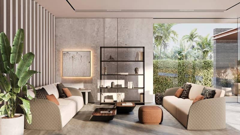 Новый комплекс меблированных вилл Mira Villas by Bentley Home с лагуной, Meydan, Дубай, ОАЭ — фото 7