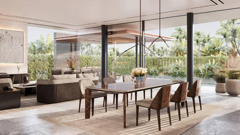 Новый комплекс меблированных вилл Mira Villas by Bentley Home с лагуной, Meydan, Дубай, ОАЭ — фото 5