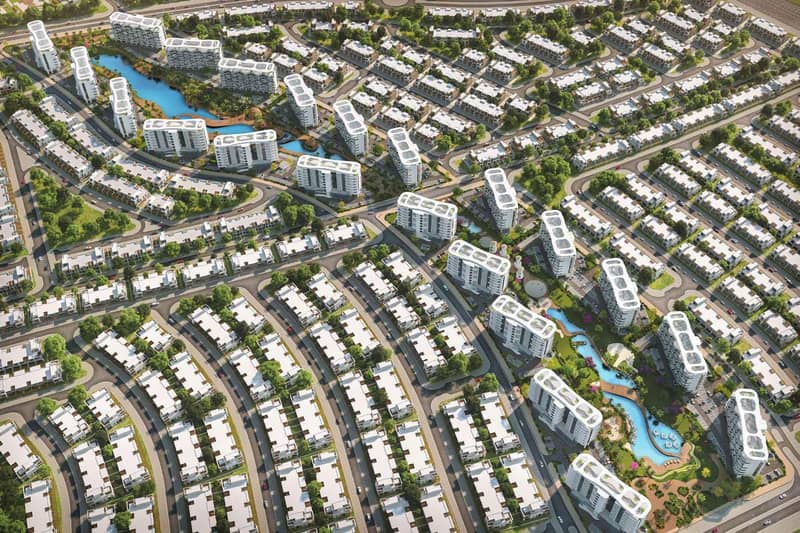 Новая резиденция LAGOON views (Phase 2) с бассейнами, садами и зонами для развлечений, Golf city (Damac Hills), Дубай, ОАЭ — фото 16