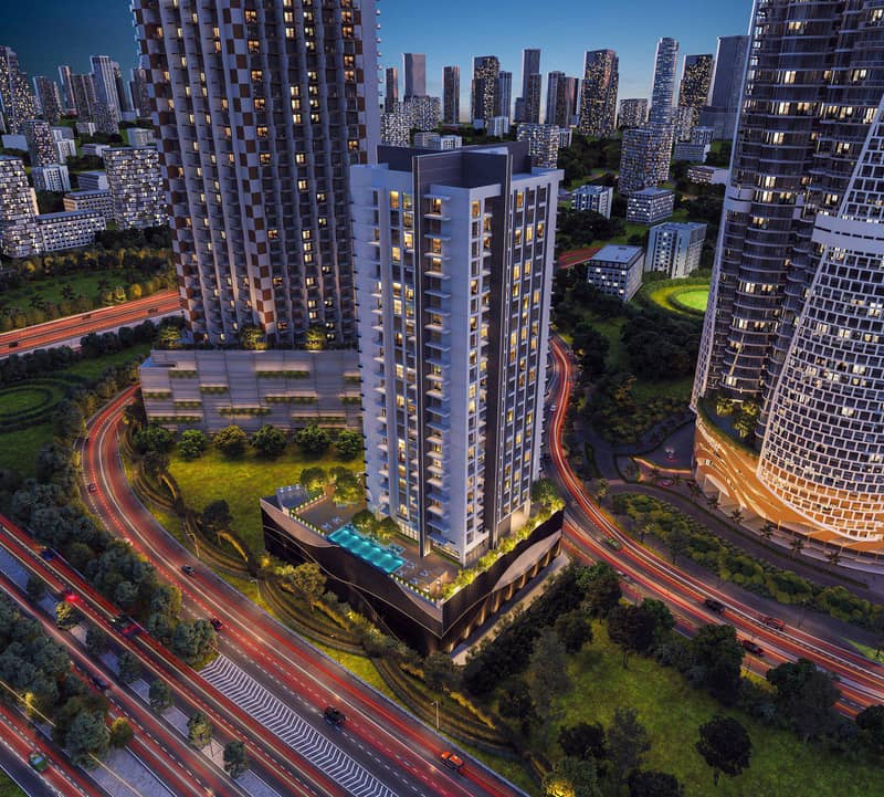 New residence CENTURY with a swimming pool in the prestigious area of Business Bay, Dubai, UAE — photo 15