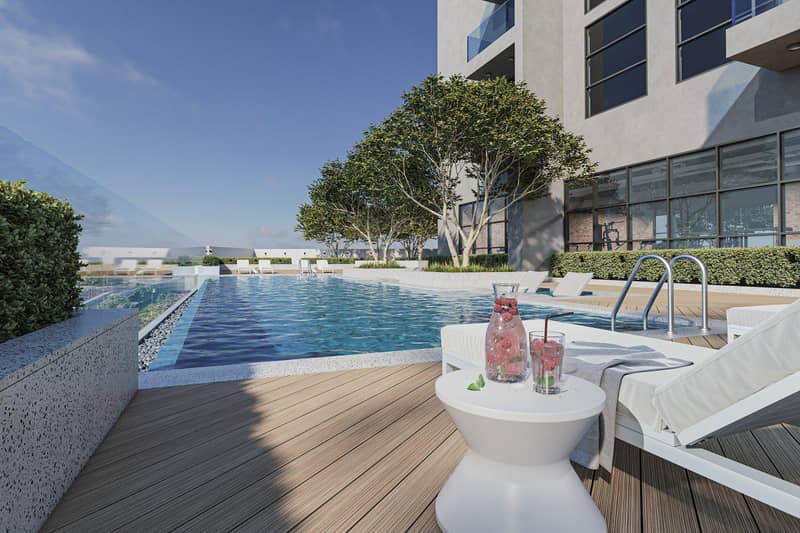 New residence CENTURY with a swimming pool in the prestigious area of Business Bay, Dubai, UAE — photo 12