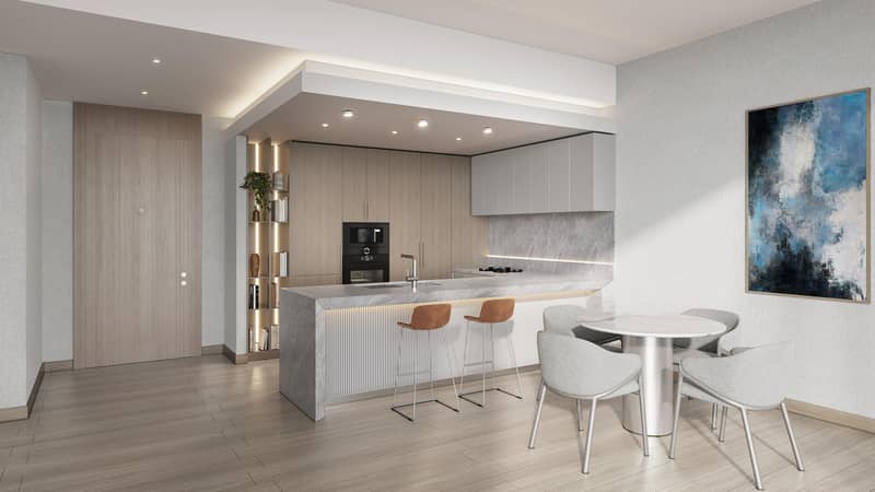 Новая высотная резиденция Claydon House с тремя бассейнами, лагуной и набережной, Nad Al Sheba 1, Дубай, ОАЭ — фото 14