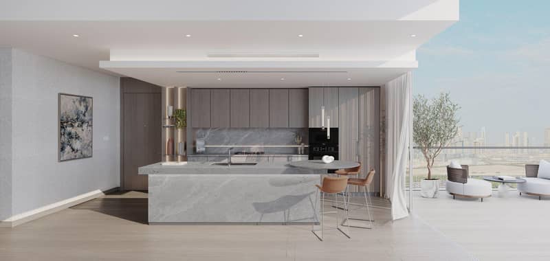 Новая высотная резиденция Claydon House с тремя бассейнами, лагуной и набережной, Nad Al Sheba 1, Дубай, ОАЭ — фото 24