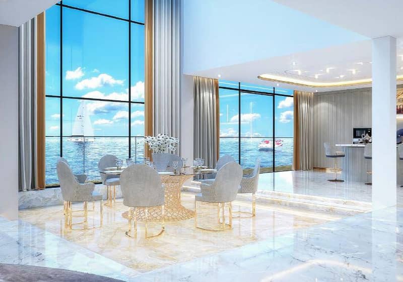 New unique compex of villas, surrounded by the ocean, Kempinski Floating Palace (Neptune), Jumeirah, Dubai, UAE — photo 9