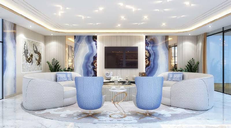 New unique compex of villas, surrounded by the ocean, Kempinski Floating Palace (Neptune), Jumeirah, Dubai, UAE — photo 5