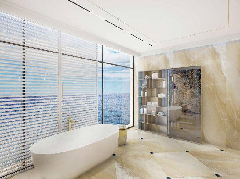 New unique compex of villas, surrounded by the ocean, Kempinski Floating Palace (Neptune), Jumeirah, Dubai, UAE — photo 20