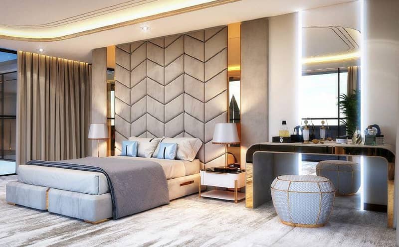 New unique compex of villas, surrounded by the ocean, Kempinski Floating Palace (Neptune), Jumeirah, Dubai, UAE — photo 14