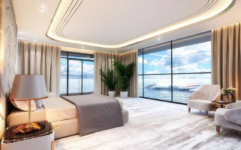 New unique compex of villas, surrounded by the ocean, Kempinski Floating Palace (Neptune), Jumeirah, Dubai, UAE — photo 15