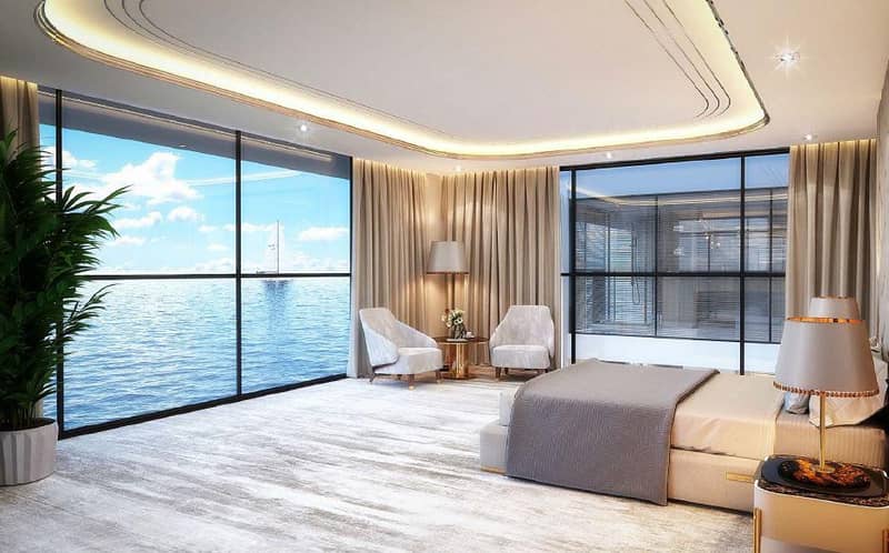 New unique compex of villas, surrounded by the ocean, Kempinski Floating Palace (Neptune), Jumeirah, Dubai, UAE — photo 16