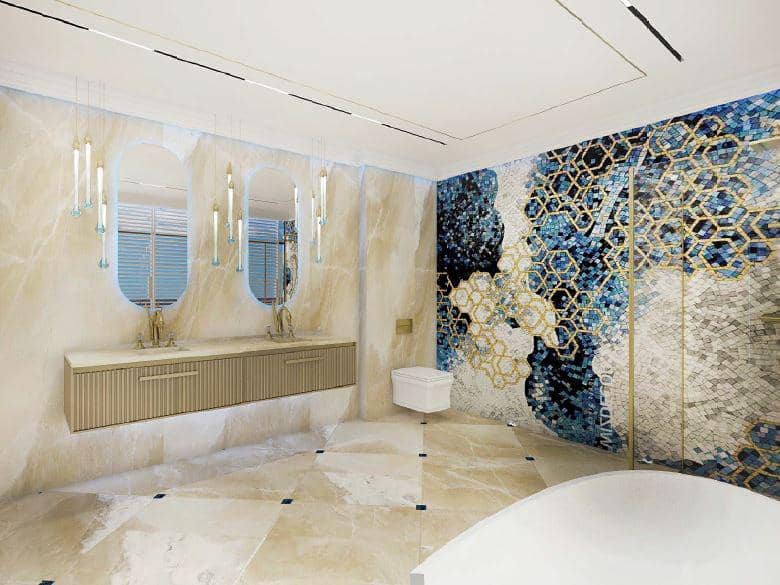 New unique compex of villas, surrounded by the ocean, Kempinski Floating Palace (Neptune), Jumeirah, Dubai, UAE — photo 21