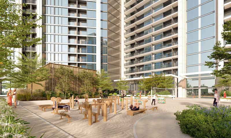 New Orbis Residence with a swimming pool and gardens close to highways, Motor City, Dubai, UAE — photo 3