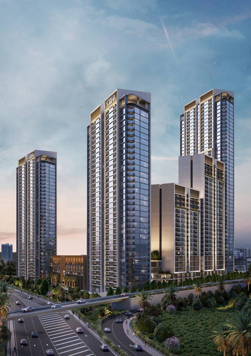 New Orbis Residence with a swimming pool and gardens close to highways, Motor City, Dubai, UAE — photo 9