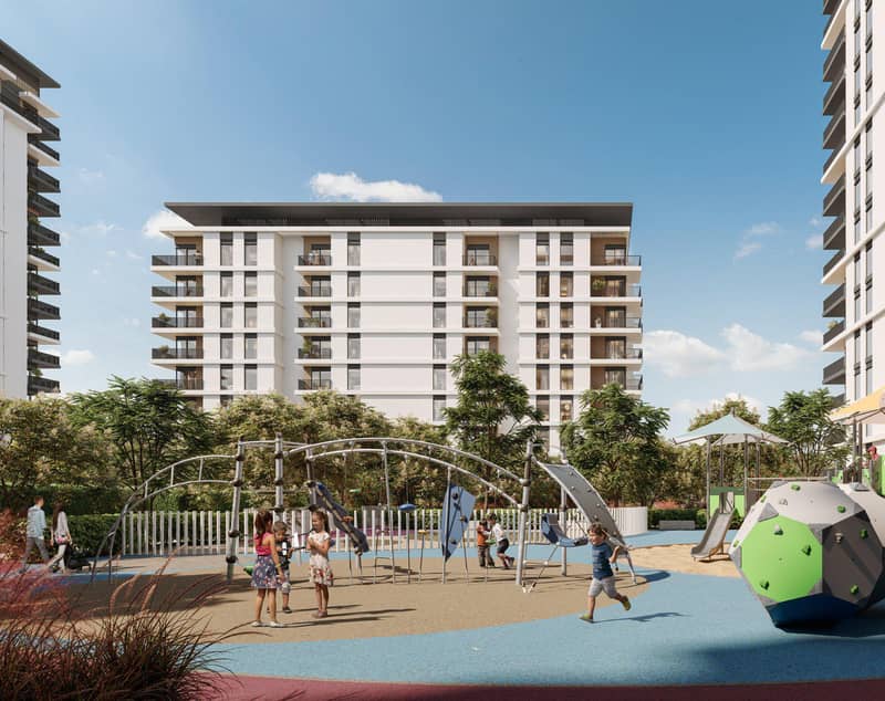 New Park Lane Residence with a swimming pool and green areas, Dubai Hills, Dubai, UAE — photo 6