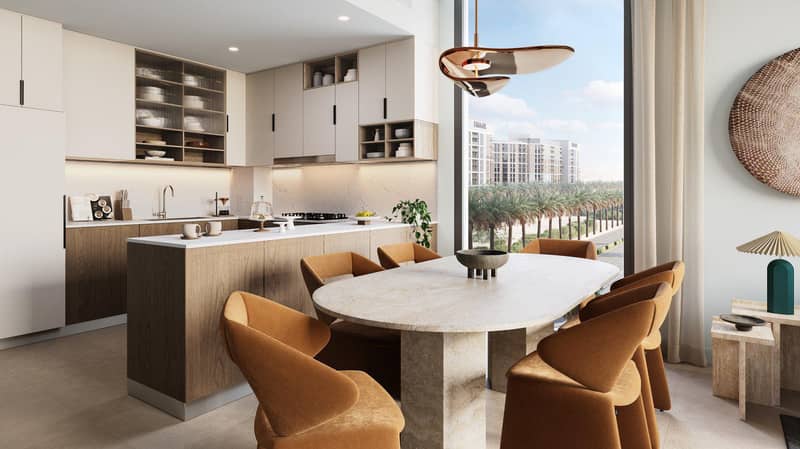 New Park Lane Residence with a swimming pool and green areas, Dubai Hills, Dubai, UAE — photo 3