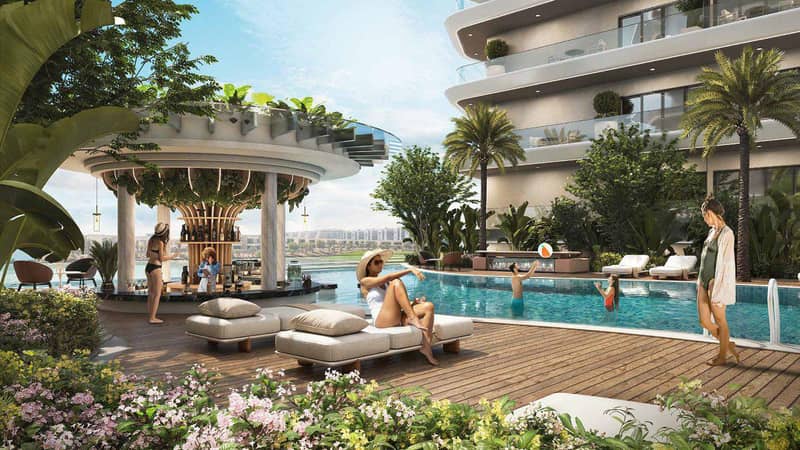 New residence Elo 2 with a swimming pool and a bar, Damac Hills 2, Dubai, UAE — photo 6