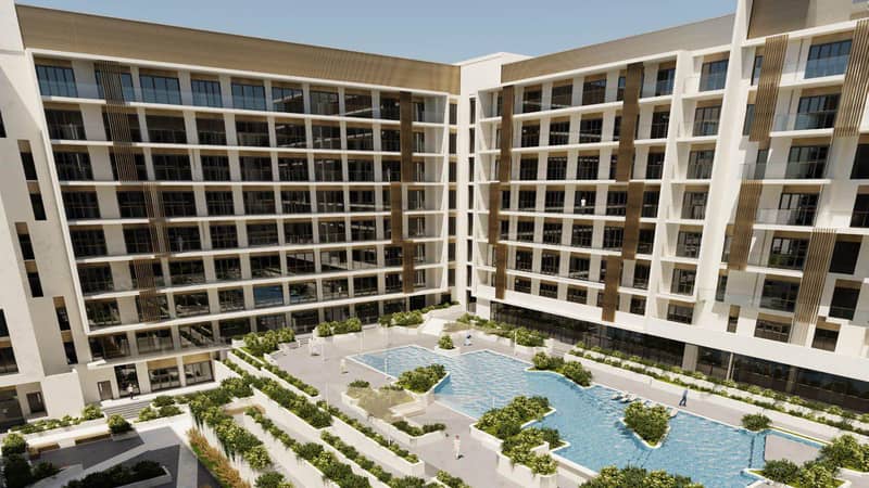 540 new flats in residential complex Beach Oasis 2 in Dubai Studio City — photo 2