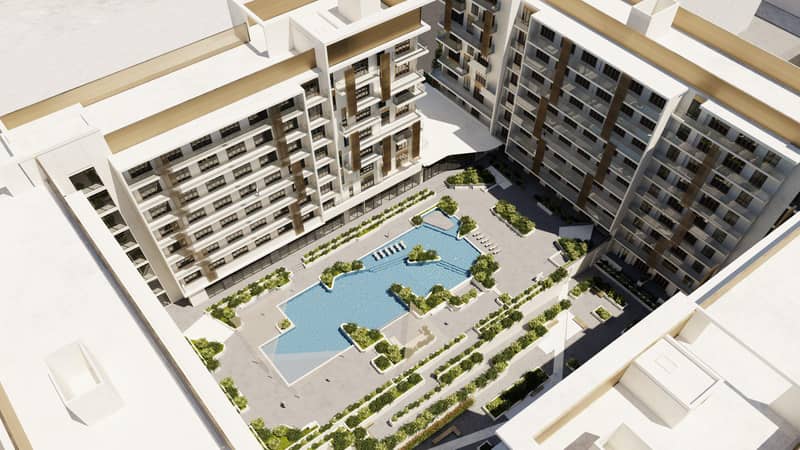 540 new flats in residential complex Beach Oasis 2 in Dubai Studio City — photo 7