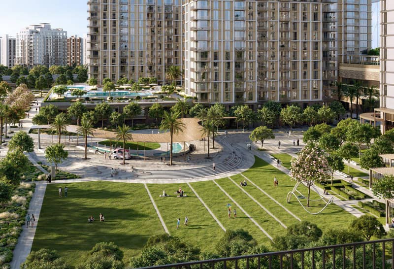 Новая высотная резиденция Valo с бассейном и садом, Dubai Creek Harbour, Дубай, ОАЭ — фото 6