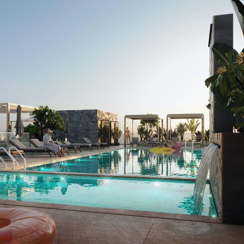 New premium residence Vitality with swimming pools, a co-working area and a restaurant, JVC, Dubai, UAE — photo 10