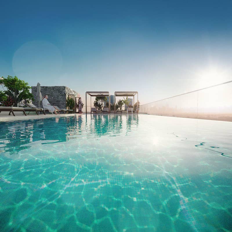 New premium residence Vitality with swimming pools, a co-working area and a restaurant, JVC, Dubai, UAE — photo 11