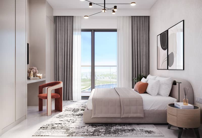 Новая резиденция Beach Oasis 2 с бассейном и искусственным пляжем, Dubai Studio City, Дубай, ОАЭ — фото 9
