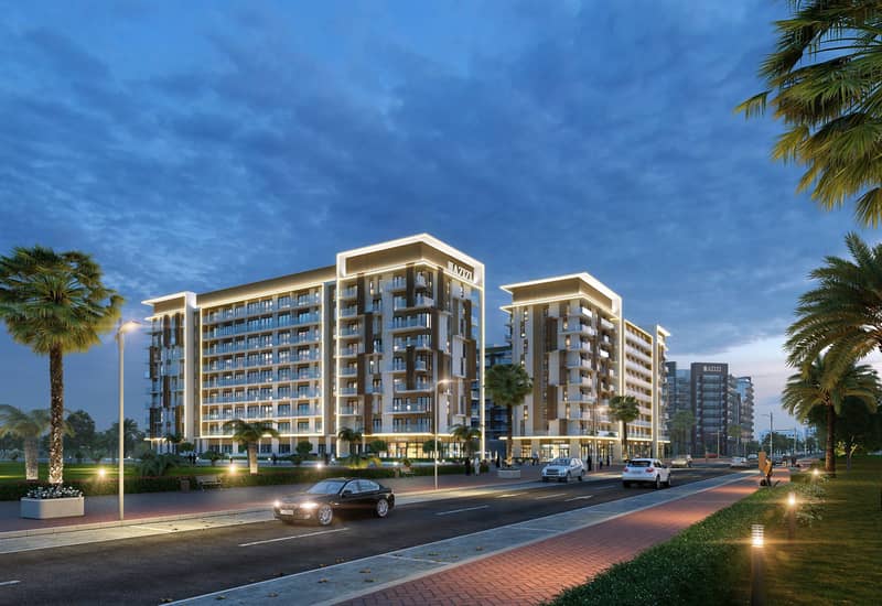 Новая резиденция Beach Oasis 2 с бассейном и искусственным пляжем, Dubai Studio City, Дубай, ОАЭ — фото 4