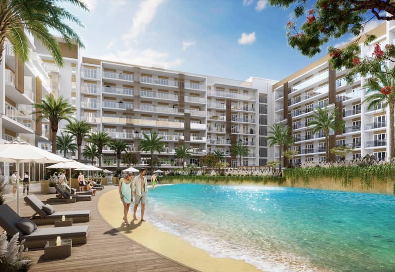 Новая резиденция Beach Oasis 2 с бассейном и искусственным пляжем, Dubai Studio City, Дубай, ОАЭ — фото 2