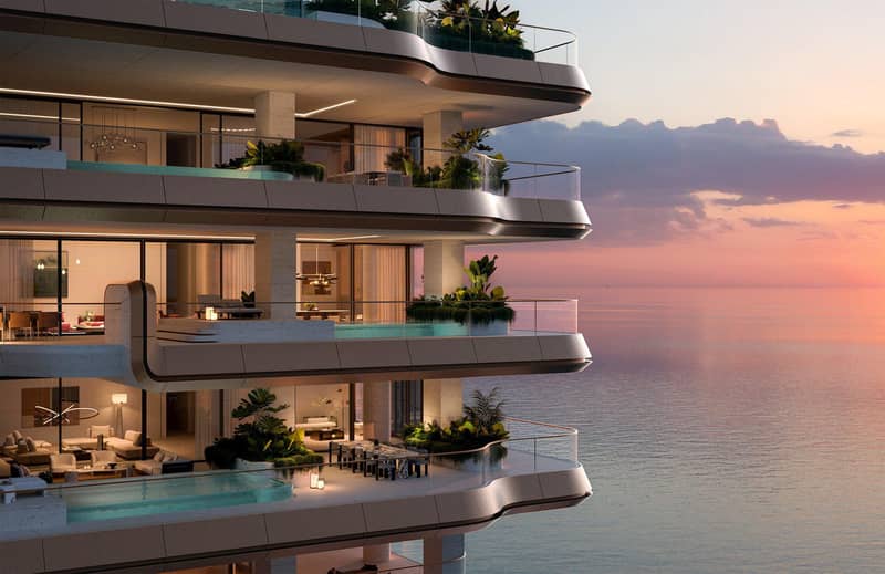 New luxury waterfront residence Alba with a private beach and a spa center in the exclusive area, Palm Jumeirah, Dubai, UAE — photo 13