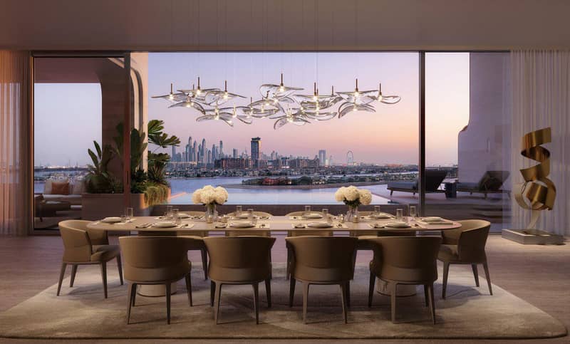 New luxury waterfront residence Alba with a private beach and a spa center in the exclusive area, Palm Jumeirah, Dubai, UAE — photo 6