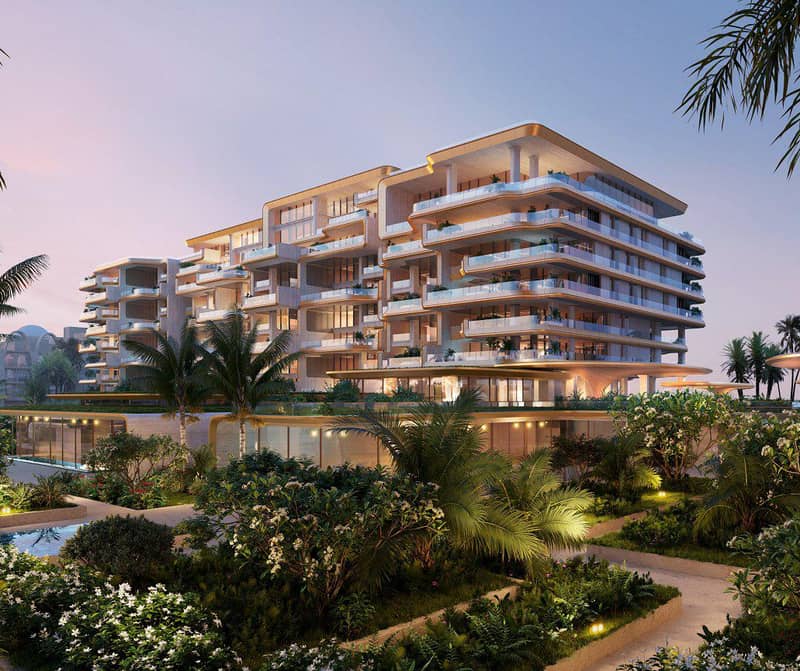 New luxury waterfront residence Alba with a private beach and a spa center in the exclusive area, Palm Jumeirah, Dubai, UAE — photo 19