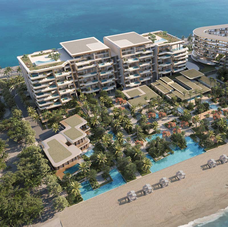 New luxury waterfront residence Alba with a private beach and a spa center in the exclusive area, Palm Jumeirah, Dubai, UAE — photo 21