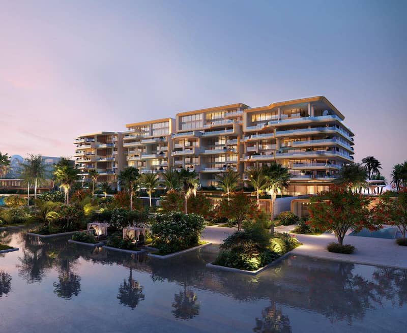 New luxury waterfront residence Alba with a private beach and a spa center in the exclusive area, Palm Jumeirah, Dubai, UAE — photo 24
