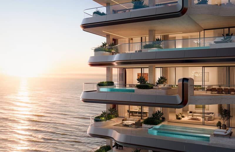 New luxury waterfront residence Alba with a private beach and a spa center in the exclusive area, Palm Jumeirah, Dubai, UAE — photo 9