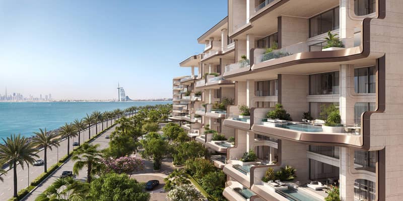 New luxury waterfront residence Alba with a private beach and a spa center in the exclusive area, Palm Jumeirah, Dubai, UAE — photo 15