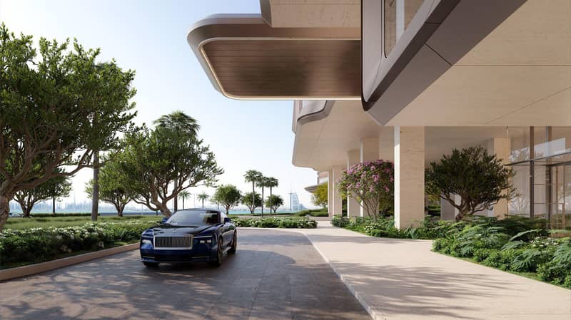 New luxury waterfront residence Alba with a private beach and a spa center in the exclusive area, Palm Jumeirah, Dubai, UAE — photo 18