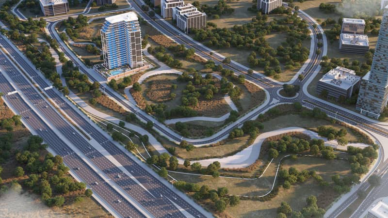 510 new flats in residential complex Samana Lake Views 2 in Dubai Production City — photo 7