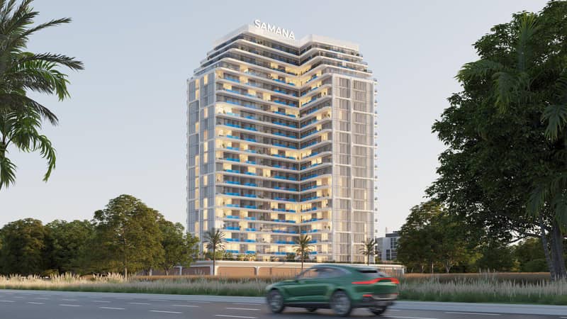 510 new flats in residential complex Samana Lake Views 2 in Dubai Production City — photo 4