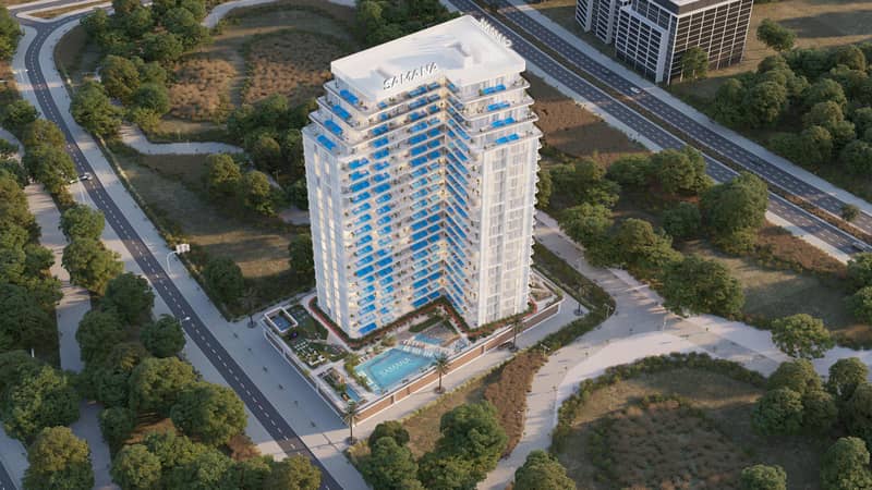 510 new flats in residential complex Samana Lake Views 2 in Dubai Production City — photo 2