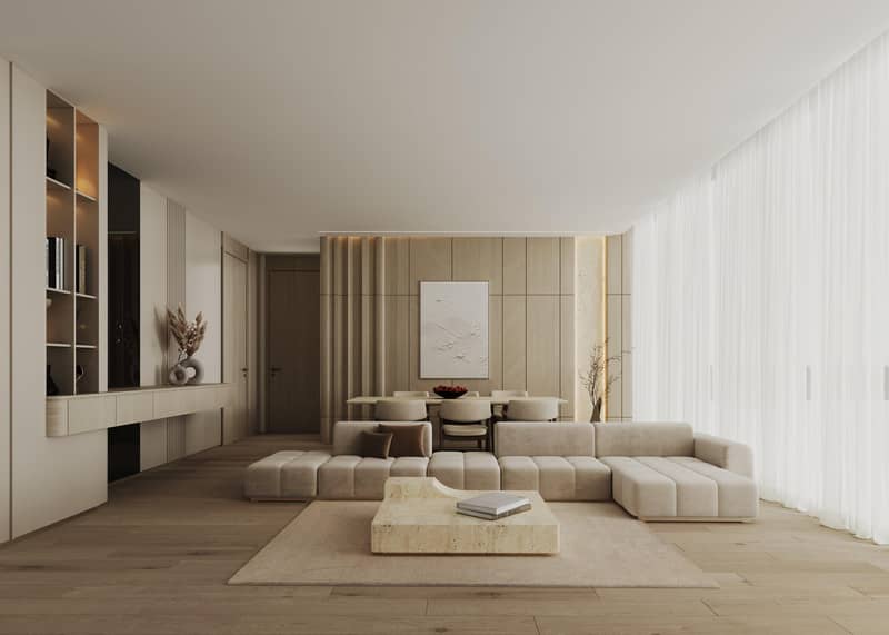 New high-rise residence Binghatti Hills with swimming pools, sports grounds and a green area, Barsha South, Dubai, UAE — photo 21