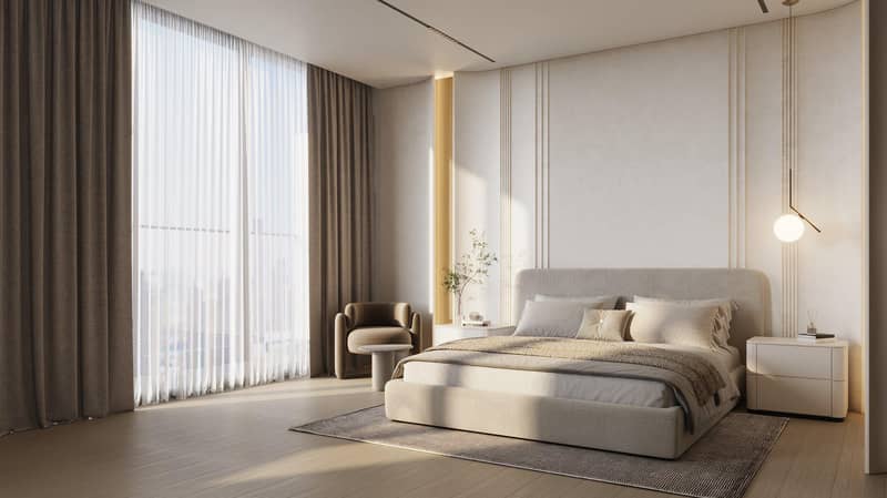 New high-rise residence Binghatti Hills with swimming pools, sports grounds and a green area, Barsha South, Dubai, UAE — photo 23
