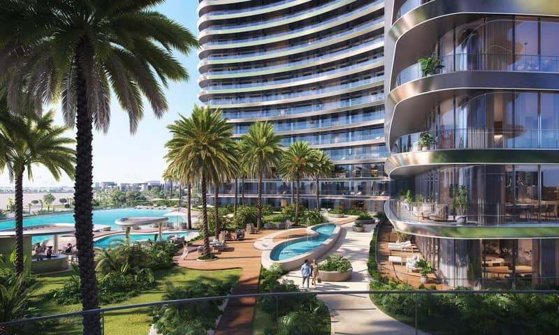 New high-rise residence Binghatti Hills with swimming pools, sports grounds and a green area, Barsha South, Dubai, UAE — photo 13