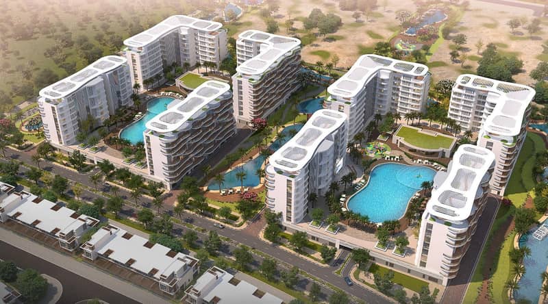 1280 new flats in residential complex Damac Lagoon Views 11 in Golf City — photo 3