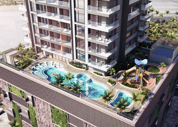 New high-rise residence Q Gardens Aliya with swimming pools and a business lounge, JVC, Dubai, UAE — photo 6
