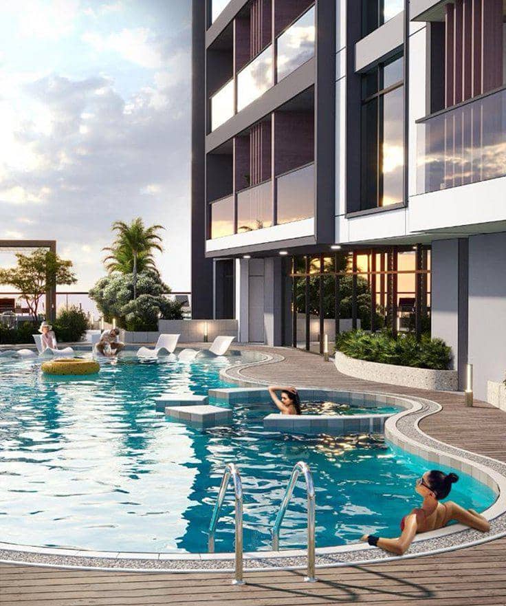 New high-rise residence Q Gardens Aliya with swimming pools and a business lounge, JVC, Dubai, UAE — photo 5