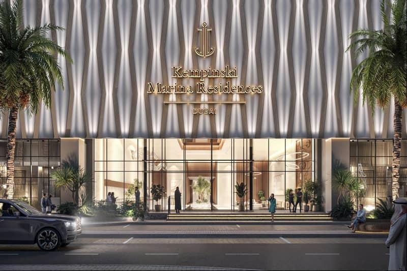 453 new flats in residential complex Kempinski Marina Residences in Dubai Marina — photo 2