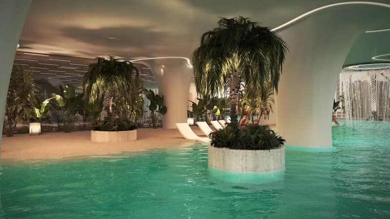 Новая резиденция Peace Lagoons с бассейнами, аквапарком и спа-центром, Al Wadi, Дубай, ОАЭ — фото 4