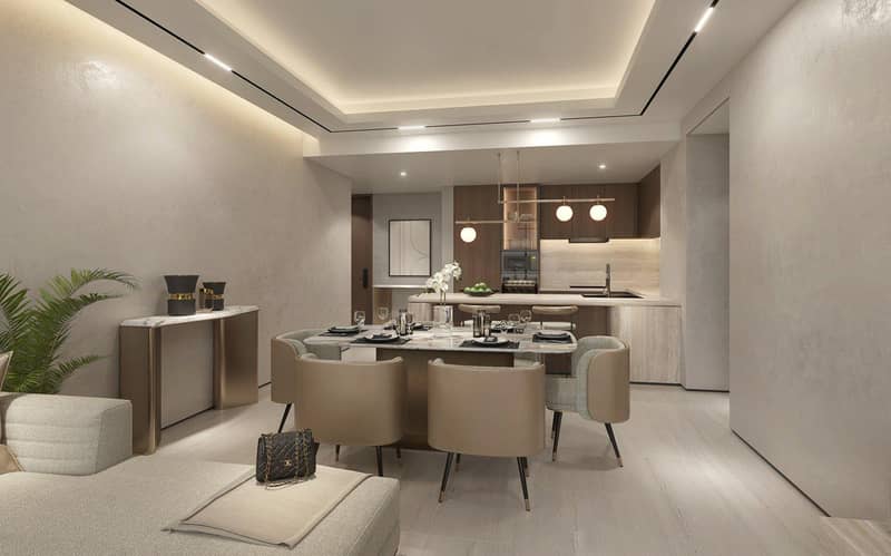 Новая престижная резиденция Kempinski Marina Residences с бассейном и детским клубом рядом с автомагистралью, Dubai Marina, Дубай, ОАЭ — фото 12