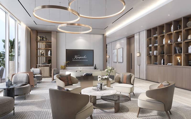 Новая престижная резиденция Kempinski Marina Residences с бассейном и детским клубом рядом с автомагистралью, Dubai Marina, Дубай, ОАЭ — фото 26